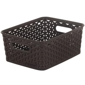 Image of Curver Small Storage Tub - Brown
