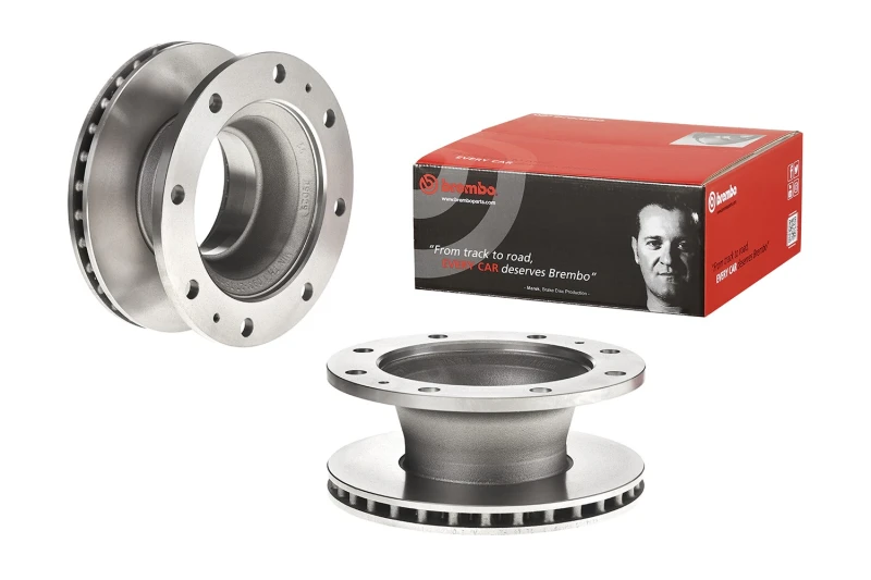 Image of BREMBO Brake disc BREMBO 09.6763.20