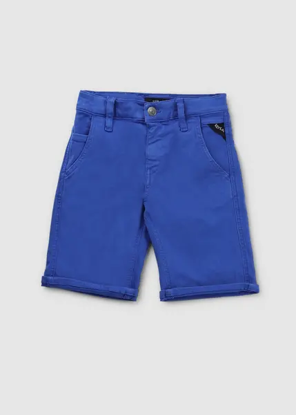 Replay Kids Jazlin Hyperflex Extra Light Shorts In Blue