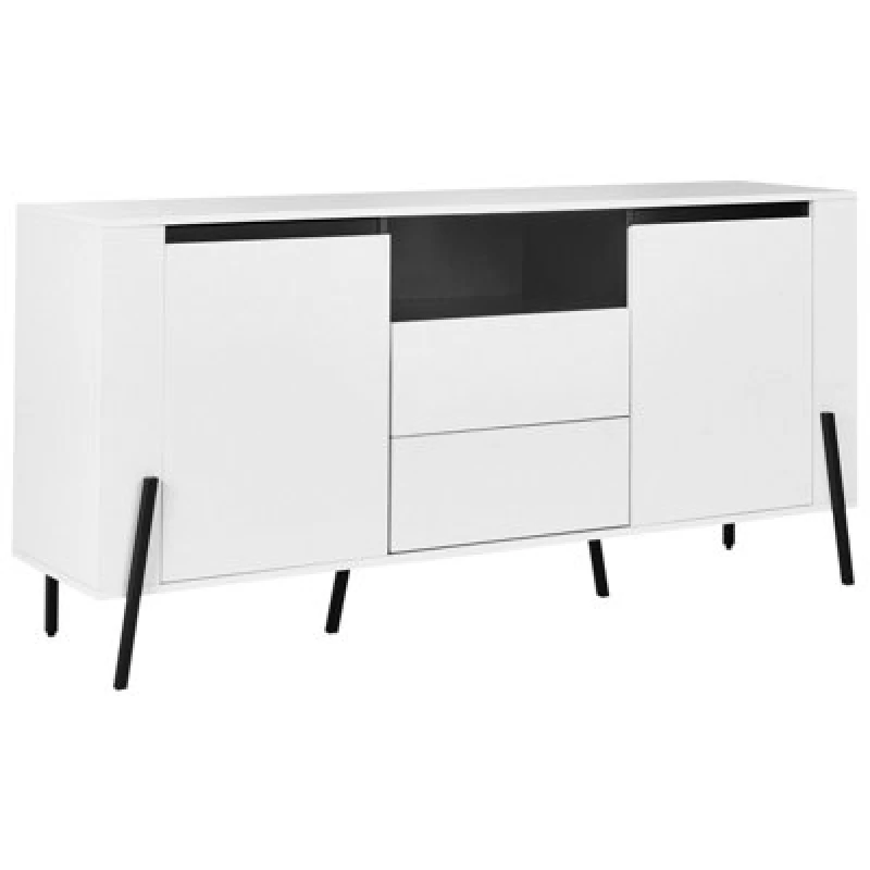 Image of Beliani 2 Door Sideboard Blackpool White