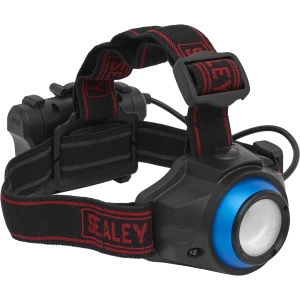 image of Sealey COB LED Auto Sensor Head Torch Black