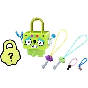 Image of Lock Stars Series 2 - Green Square Robot Figure