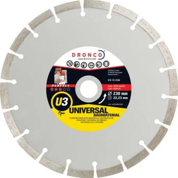 Image of 230X22MM St Gen. Purpose Diamond Blade - Dronco