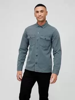 Image of Allsaints Spotter Shirt - Grey