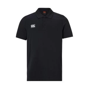 Canterbury Waimak Polo Shirt Black - Small