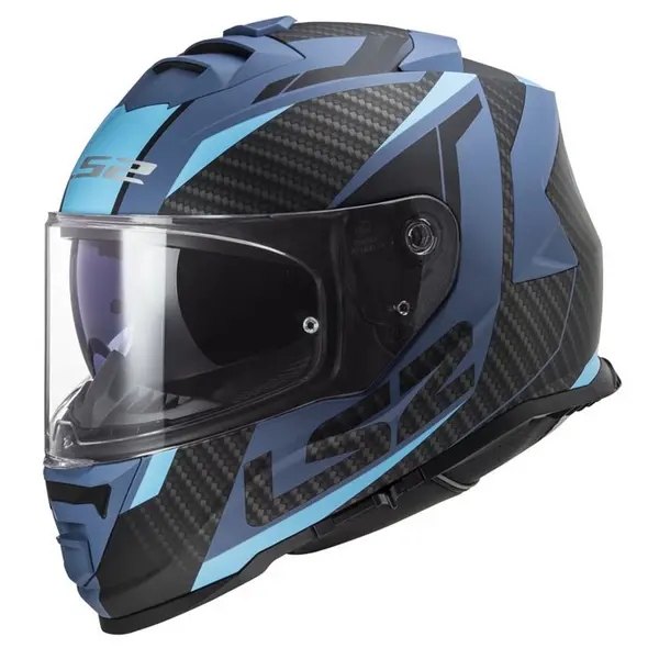 Image of LS2 FF800 Storm II Racer Matt Blue Full Face Helmet Size M