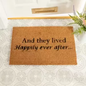 image of Artsy Doormats And They Lived Happily Ever After Doormat