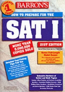 Image of How to Prepare for the Sat 1 by Sharon Green and Iora K Wolf Book