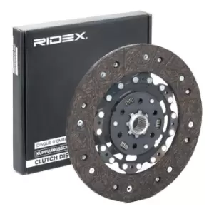 Image of RIDEX Clutch Plate VW,AUDI,FORD 262C0017 038141031G,038141032G,03L141031P Clutch Disc 06A141031Q,038141031G,038141032G,03L141031P,06A141031Q
