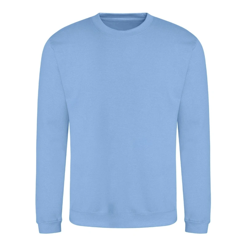 Image of AWDis AWDis Men Soft Touch Sweatshirt in Blue Size: X-Small Blue XS Male 5063470633845