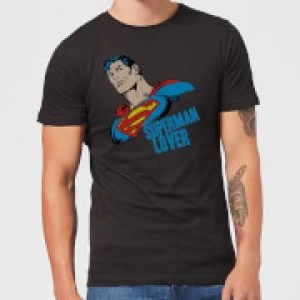 Image of DC Comics Superman Lover T-Shirt - Black - XL