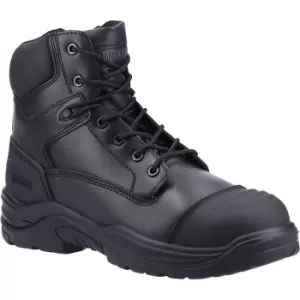Image of Magnum Mens Roadmaster Leather Safety Boots (10 UK) (Black)