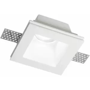 Image of White recessed spot samba 1 bulb Height 22 Cm