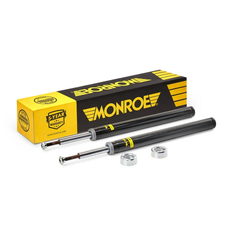 Image of MONROE MR205 Shock absorber MONROE Original Oil Pressure, Twin-Tube, Suspension Strut Insert, Top pin Shock Absorber (854)
