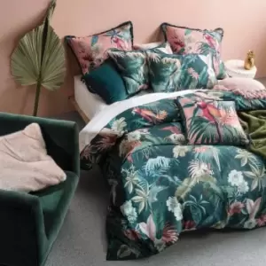 Image of Linen House Fernanda King Duvet Cover Set Cotton Multi