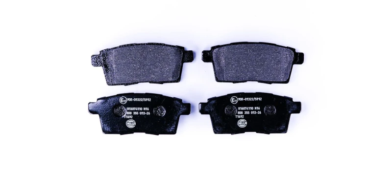 Image of HELLA Brake pad set HELLA 8DB 355 013-261