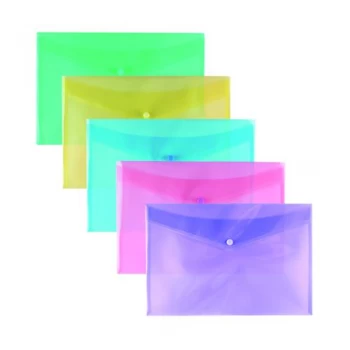 Image of Stud Wallet Pastel Assorted A4 Pack of 25 302208