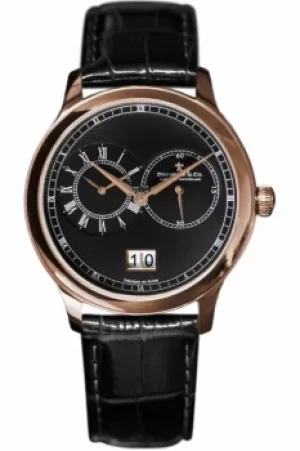 Image of Mens Dreyfuss Co 1946 Dual Time Zone Watch DGS00122/04