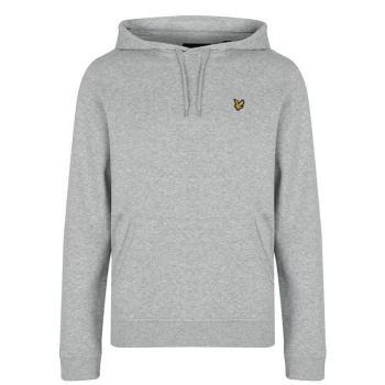 image of Lyle and Scott OTH Basic Logo Hoodie - Grey Marl D24