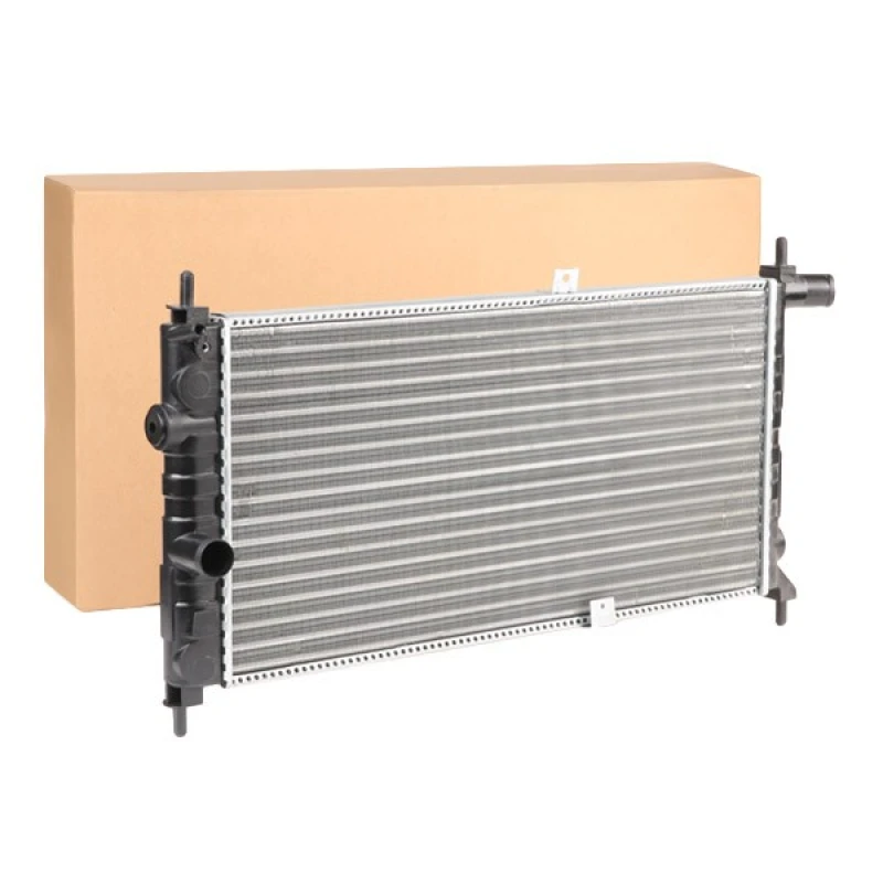 Image of RIDEX 470R0324 Engine radiator Mechanically jointed cooling fins, Aluminium Aluminium Radiator,engine cooling (470)