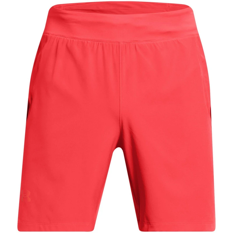 Image of Under Armour Mens Launch Elite Performance Running Shorts Red male XL