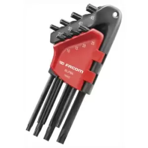 image of Facom 8 Piece Long Arm Torx Key Set