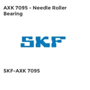 Image of AXK 7095 - Needle Roller Bearing