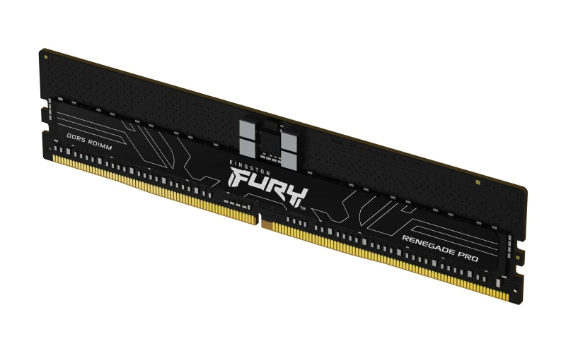 Image of Kingston Technology Kingston Technology FURY 16GB 7200MT/s DDR5 ECC Reg CL38 DIMM Renegade Pro Black KF572RH38RB-16