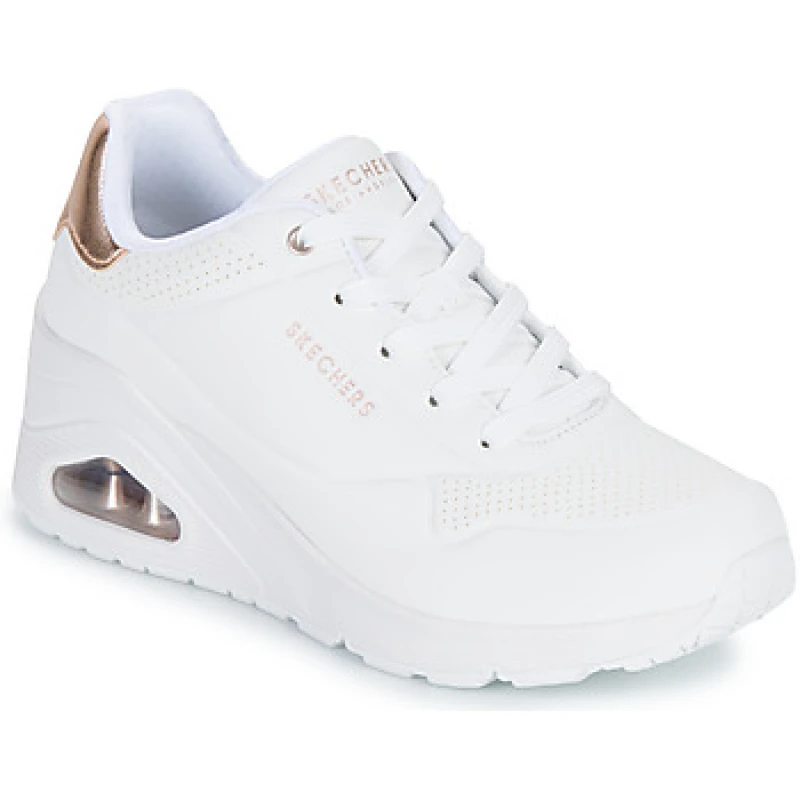 Image of Skechers Uno Runners Womens - White White 8