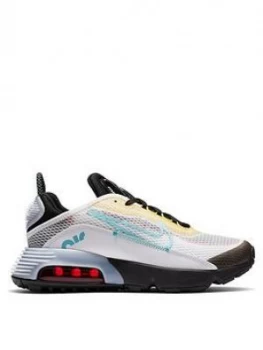 image of Nike Air Max 2090, White/Aqua, Size 4