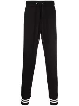 Image of MONCLER Logo Sweat Pants Black
