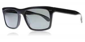 image of Oliver Peoples Brodsky Sunglasses Black Graphite 1492K8 Polariserade 55mm