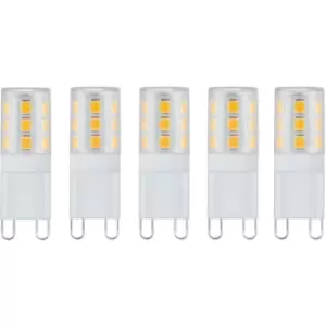 Image of Harperliving - Harper Living 3 Watts G9 LED Bulb Clear Capsule Warm White Non-Dimmable, Pack of 5