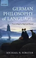 Image of german philosophy of language from schlegel to hegel and beyond
