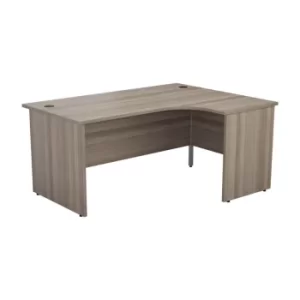 Image of 1800 X 1200 Panel Right Hand Radial Desk Grey Oak