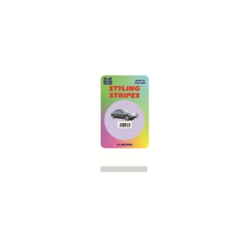 Image of Single Stripe - Silver - 3mm - 10m Length - CPS01S - Castle Promotions