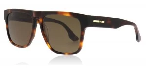 image of McQ MQ0079S Sunglasses Havana / Brown 003 55mm