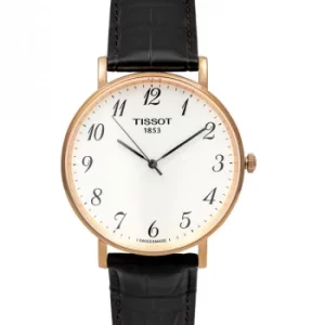 Image of T-Classic Everytime Large Quartz Silver Dial Mens Watch