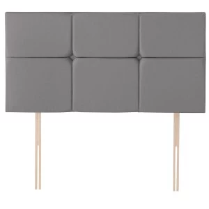 Image of Silentnight Arrezzo Grey Headboard - Double