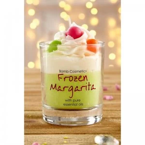 image of Bomb Cosmetics Frozen Margarita Piped Scented Candle 100g