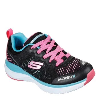 Image of Skechers Groove Waterproof Trainers - Black/Multi