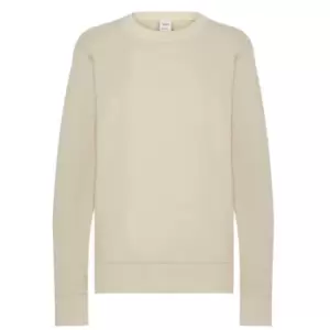 Image of Reebok Block Colour Crew Sweatshirt Womens - Cream