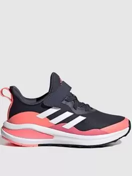 image of adidas Kids Fortarun, Navy/White/Pink, Size 10