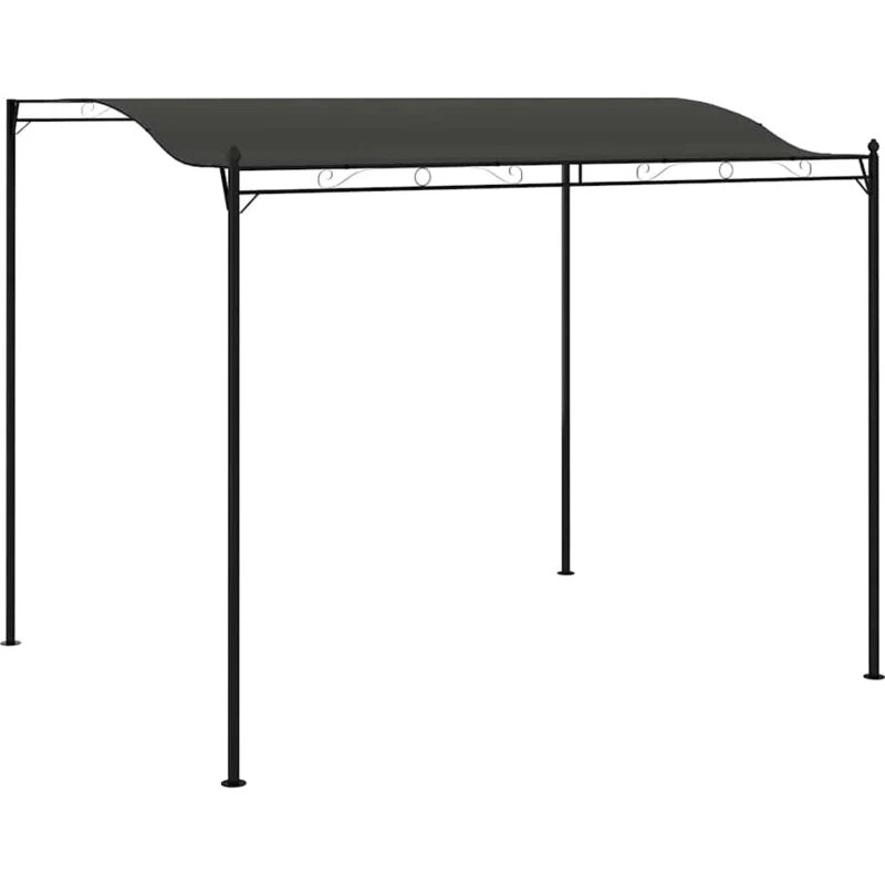 Image of VIDAXL Vidaxl - Sunshade Awning 3x2.4 m Anthracite 8719883770727