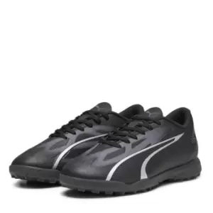 image of Puma Ultra Play.4 Childrens Astro Turf Trainers - Black