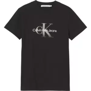 Image of Calvin Klein Jeans Gradient Monologo Tee - Black