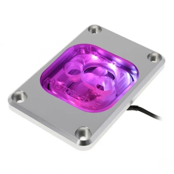 image of XSPC Raystorm EDGE AM4 ARGB CPU Water Block (AMD) - Silver