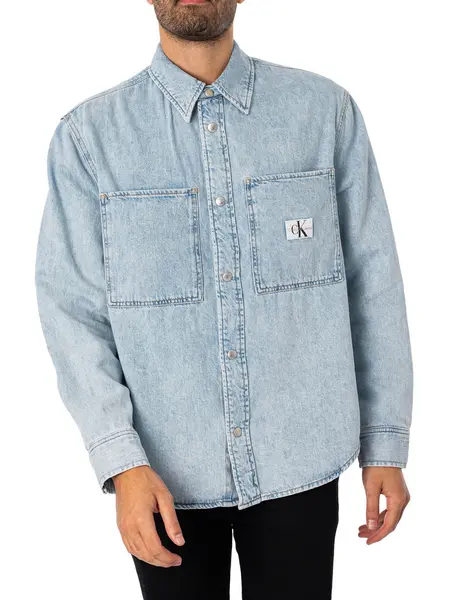 Image of Chest Pocket Overshirt