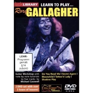 Image of Lick Library: Learn To Play Rory Gallagher DVD