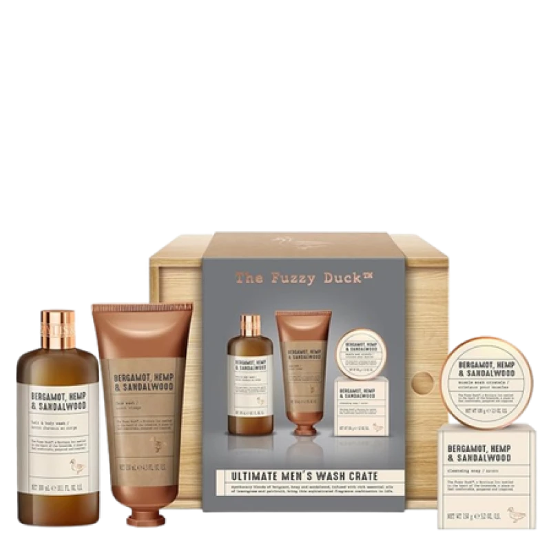 Image of Baylis & Harding The Fuzzy Duck Mens Ultimate Wash Crate Gift Set BAY-502839